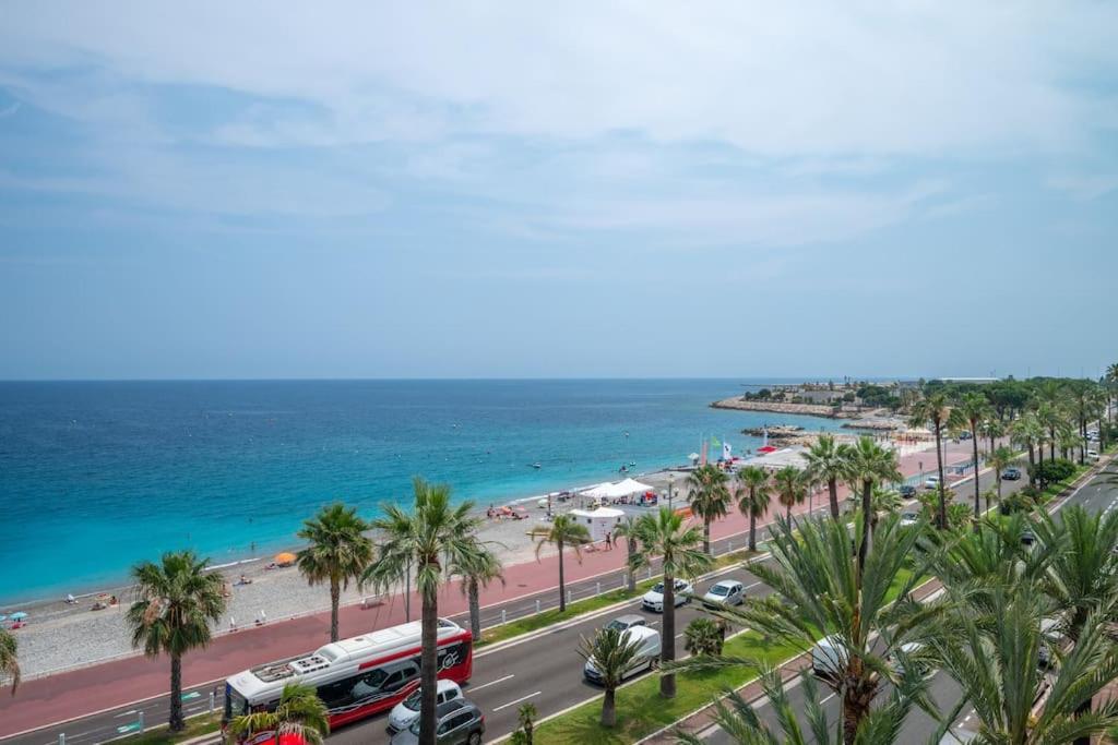 Apartamento Le Balcon De La Baie Des Anges Niza Exterior foto