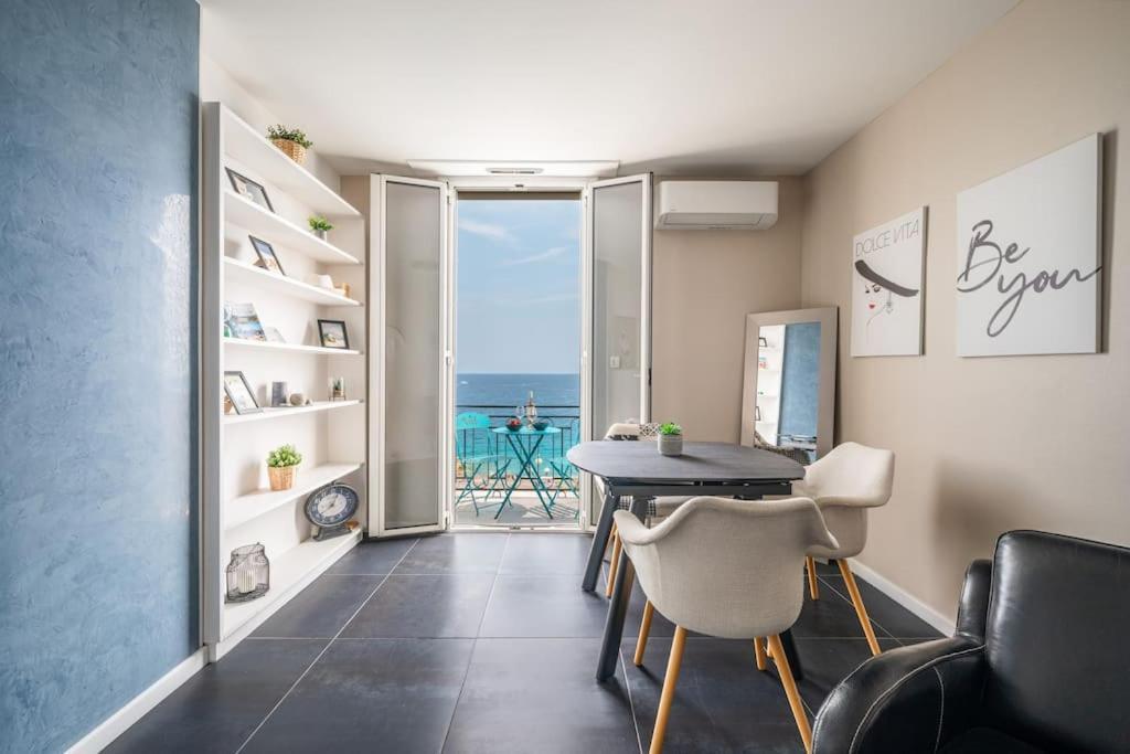 Apartamento Le Balcon De La Baie Des Anges Niza Exterior foto