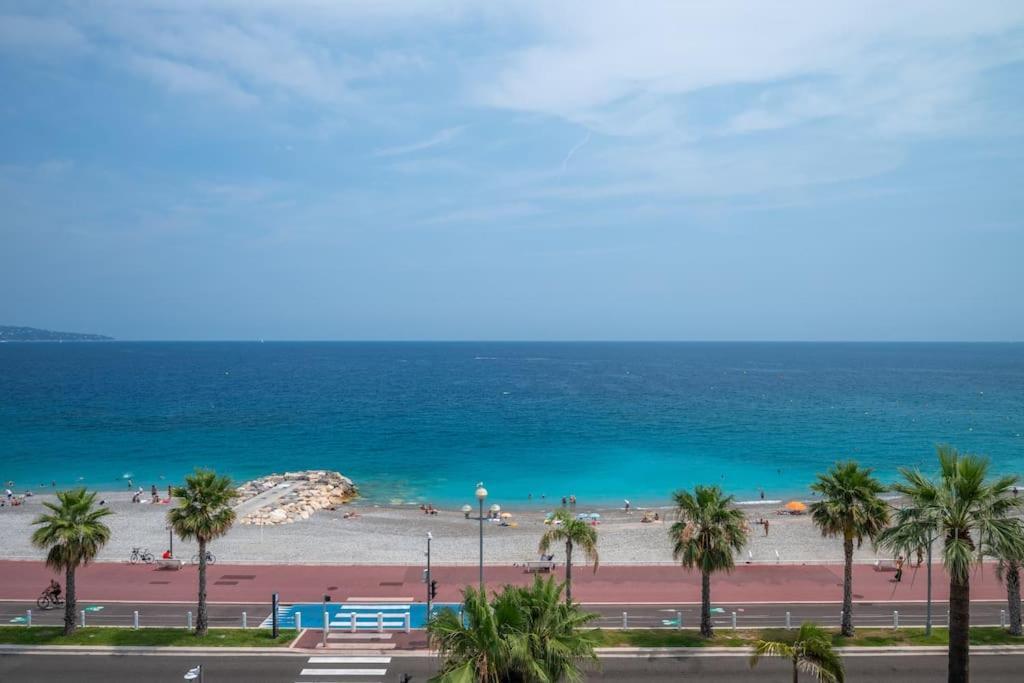 Apartamento Le Balcon De La Baie Des Anges Niza Exterior foto