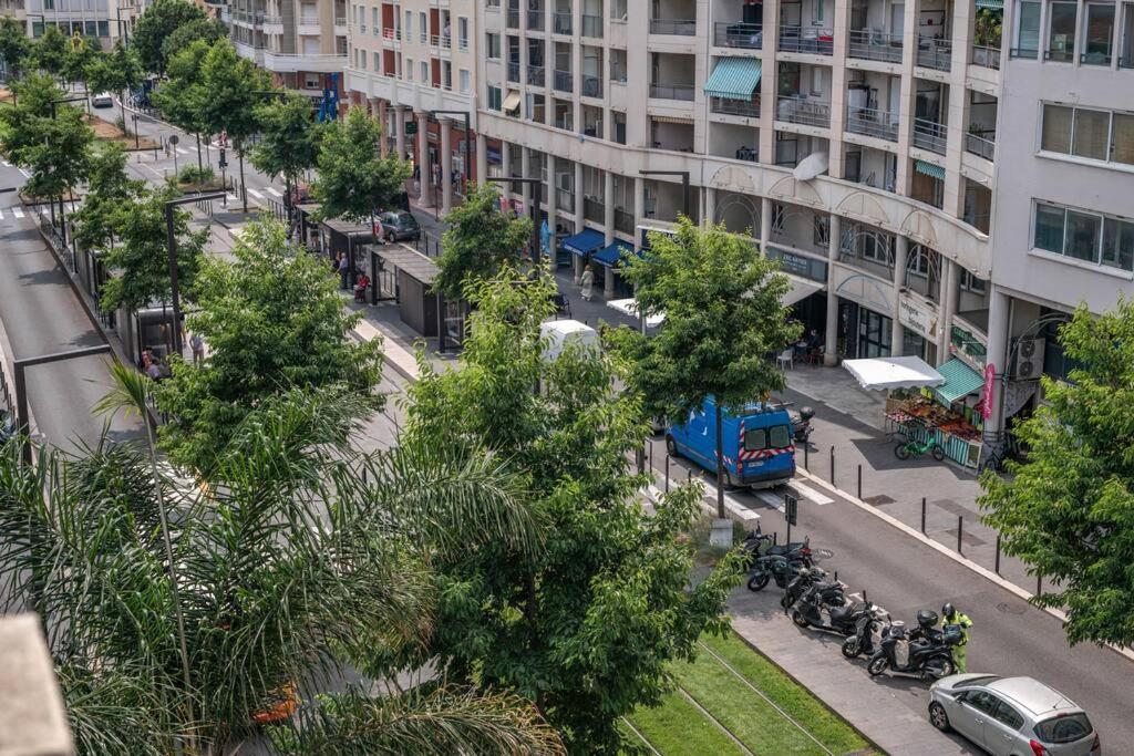 Apartamento Le Balcon De La Baie Des Anges Niza Exterior foto